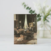 James Tissot | Verbergen en zoeken, c.1880-82 Briefkaart (Staand voorkant)