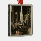 James Tissot | Verbergen en zoeken, c.1880-82 Metalen Ornament (Rechts)