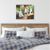 James Tissot Victoriaans Tea Party Canvas Afdruk (Insitu (Slaapkamer))