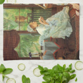 James Tissot Victoriaans Tea Party Kitchen Towel Theedoek (Gevouwen)