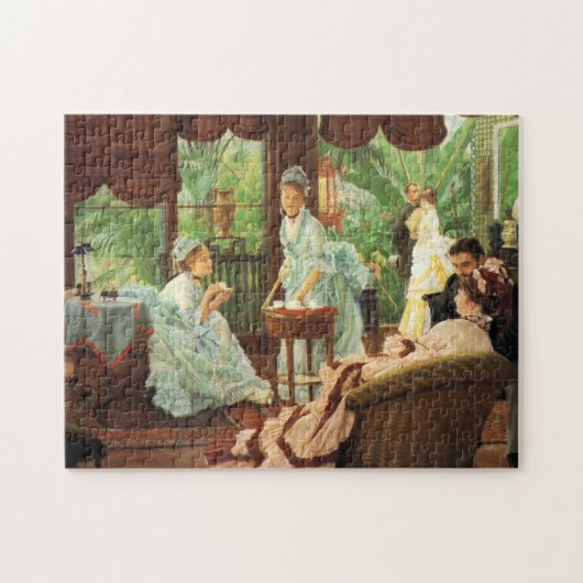James Tissot Victoriaans Tea Party Puzzle Legpuzzel (Horizontaal)