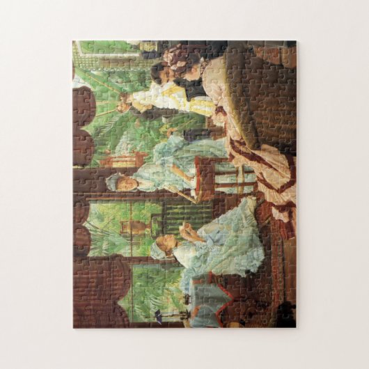 James Tissot Victoriaans Tea Party Puzzle Legpuzzel (Verticaal)
