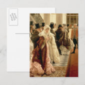 James Tissot | Vrouw van Mode , 1883-5 Briefkaart (Voorkant / Achterkant)