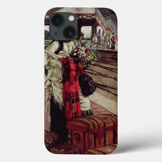 James Tissot | Wachten op het station Case-Mate iPhone Case (Achterkant)