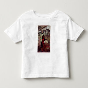 James Tissot Wachten op het station Kinder Shirts