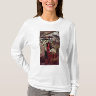 James Tissot Wachten op het station T-shirt