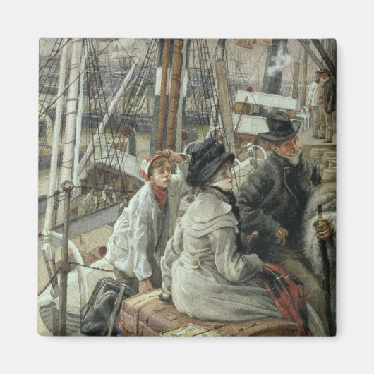 James Tissot | Water, c.1881-2 Magneet (Voorkant)