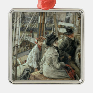 James Tissot Water, c.1881-2 Metalen Ornament