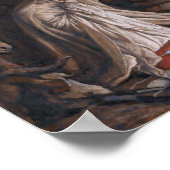 James Tissot's "De geboorte van onze Heer Jezus Ch Poster (Hoek)