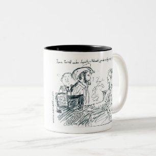 James Turrell 1 Tweekleurige Koffiemok