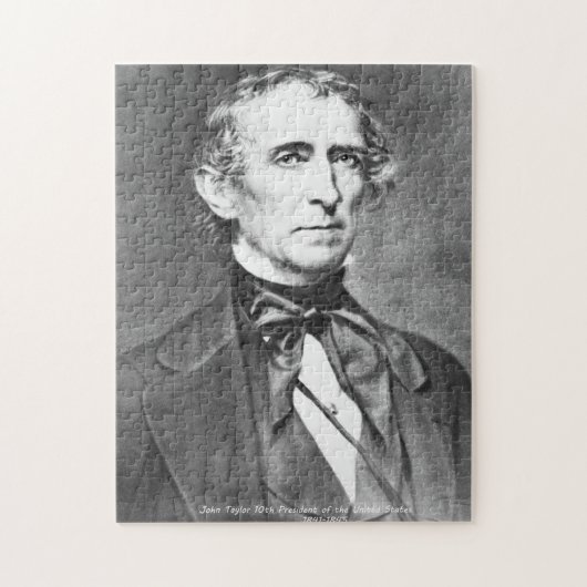 James Tyler 10de President van Amerika. Legpuzzel (Verticaal)