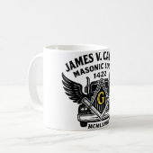 James V. Callan Lodge #1422 Koffie Mok (Voorkant links)