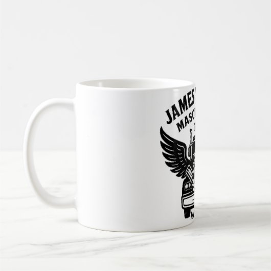 James V. Callan Lodge #1422 Koffie Mok (Links)