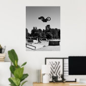 James Van De Kamp BMX Table Poster (Thuiskantoor)