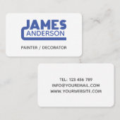 James Visitekaartje (Voorkant / Achterkant)