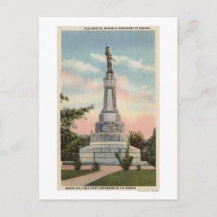 James W. Marshall Monument Uitzicht # 1 Briefkaart