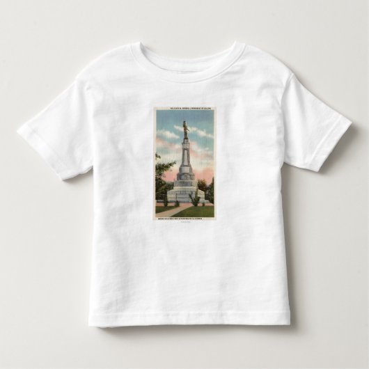 James W. Marshall Monument Uitzicht # 1 Kinder Shirts (Voorkant)