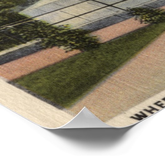 James W. Marshall Monument Uitzicht # 1 Poster (Hoek)