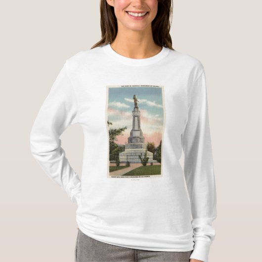 James W. Marshall Monument Uitzicht # 1 T-shirt (Voorkant)