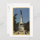 James W. Marshall Monument Uitzicht # 2 Briefkaart (Voorkant / Achterkant)