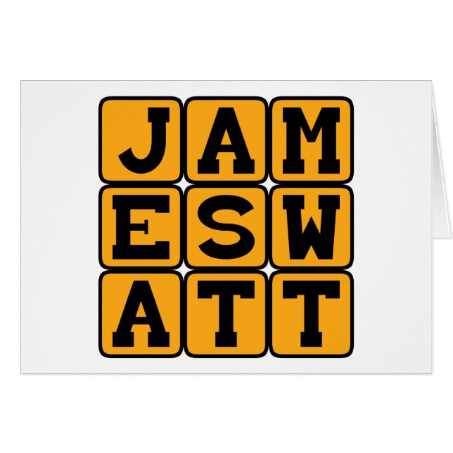 James Watt, Schotse uitvinder (Voorkant Horizontaal)