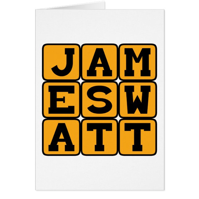 James Watt, Schotse uitvinder (Voorkant)
