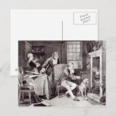 James Watt speelt met Steam Briefkaart (Voorkant / Achterkant)