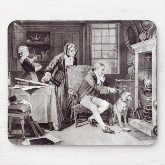James Watt speelt met Steam Muismat (Voorkant)