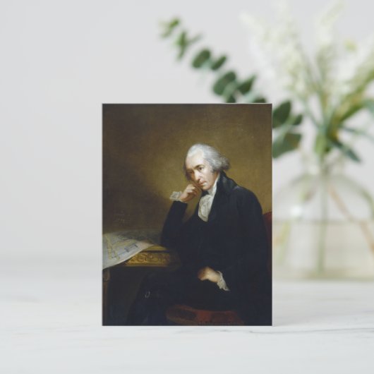 James Watt van Carl Frederik von Breda Briefkaart (Staand voorkant)