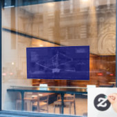 James Webb onthult de blauwdruk van het heelal Raamsticker (Cafe Raam)