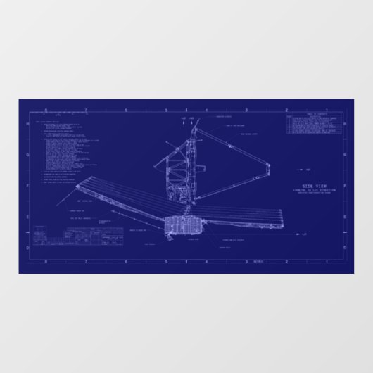 James Webb onthult de blauwdruk van het heelal Raamsticker (Vel)