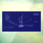 James Webb onthult de blauwdruk van het heelal Raamsticker (Vel 3)