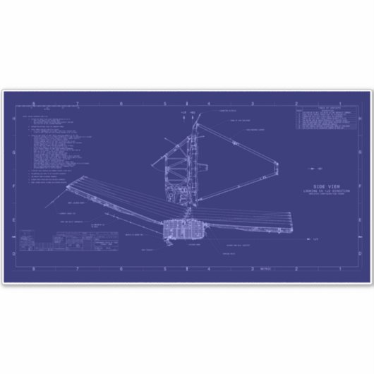 James Webb onthult de blauwdruk van het heelal Sticker (Voorkant)