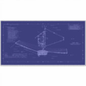 James Webb onthult het blauwdruk van het universum Sticker (Voorkant)