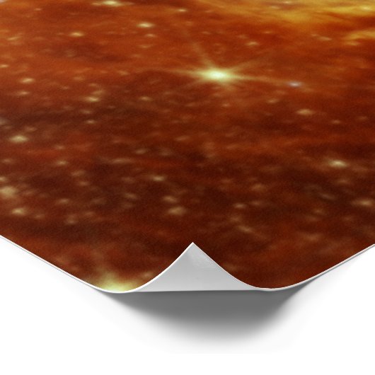 James Webb Pillars of Creation Nebula NIRCam Afbee Poster (Hoek)