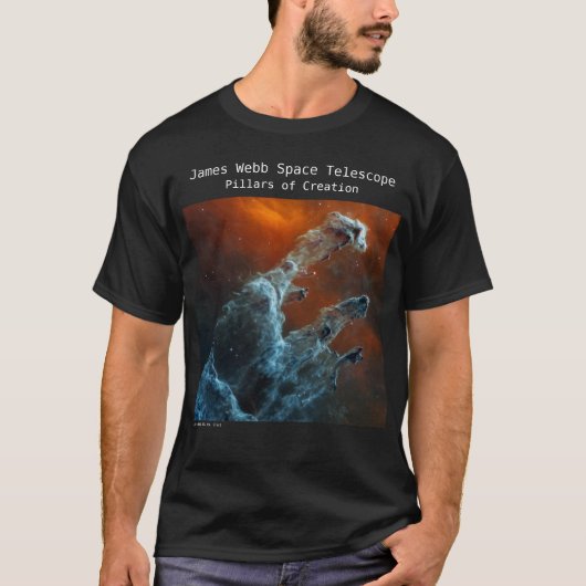 James Webb Pillars of Creation T-Shirt (Voorkant)