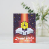 James Webb-ruimtetelescoop Briefkaart (Staand voorkant)