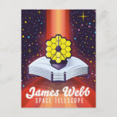 James Webb-ruimtetelescoop Briefkaart (Voorkant)