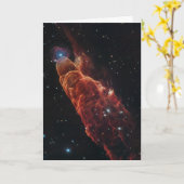 James Webb-ruimtetelescoop Cosmic Tornado Kaart (Gele Bloem)