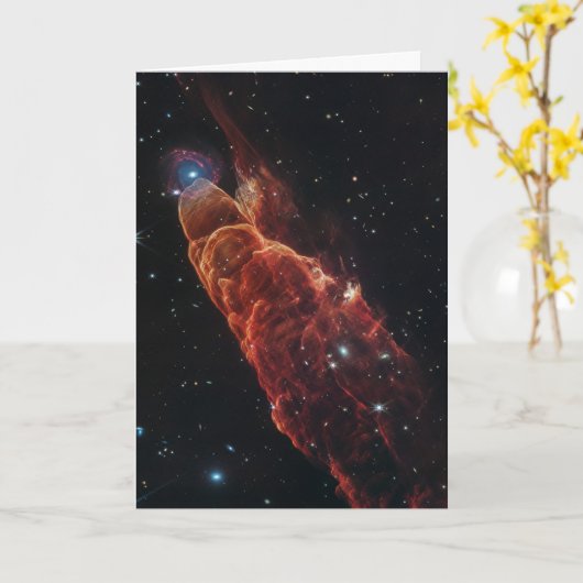 James Webb-ruimtetelescoop Cosmic Tornado Kaart (Gele Bloem)