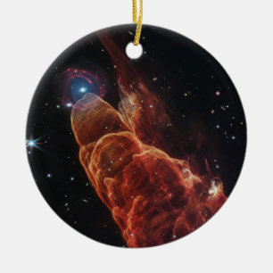 James Webb-ruimtetelescoop Cosmic Tornado Keramisch Ornament