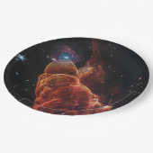 James Webb-ruimtetelescoop Cosmic Tornado Papieren Bordje (Gekanteld)