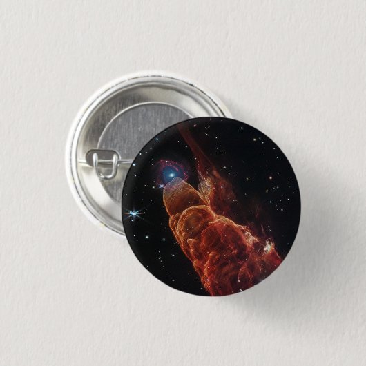 James Webb-ruimtetelescoop Cosmic Tornado Ronde Button 3,2 Cm (Voorkant /achterkant)