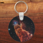 James Webb-ruimtetelescoop Cosmic Tornado Sleutelhanger (Achterkant)