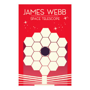 james webb ruimtetelescoop, foto afdruk