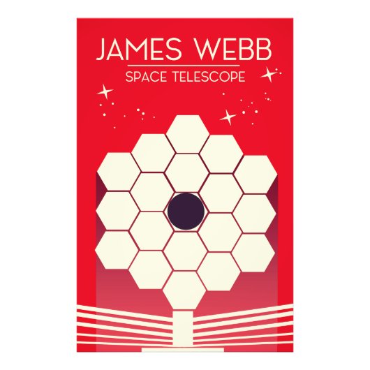 james webb ruimtetelescoop, foto afdruk (Voorkant)