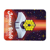 James Webb-ruimtetelescoop. Magneet (Horizontaal)