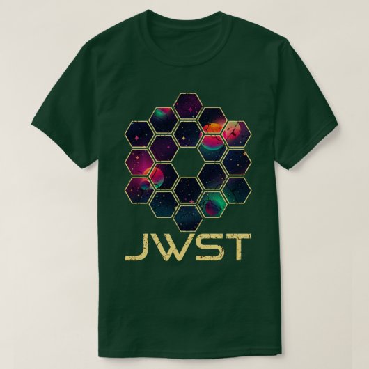 James Webb Space elescope JWS Astronomy Science Lo T-shirt (Design voorkant)