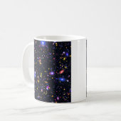 James Webb Space Telescoop Simulatie - Pop Art Koffiemok (Voorkant links)