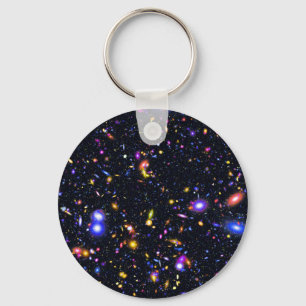 James Webb Space Telescoop Simulatie - Pop Art Sleutelhanger